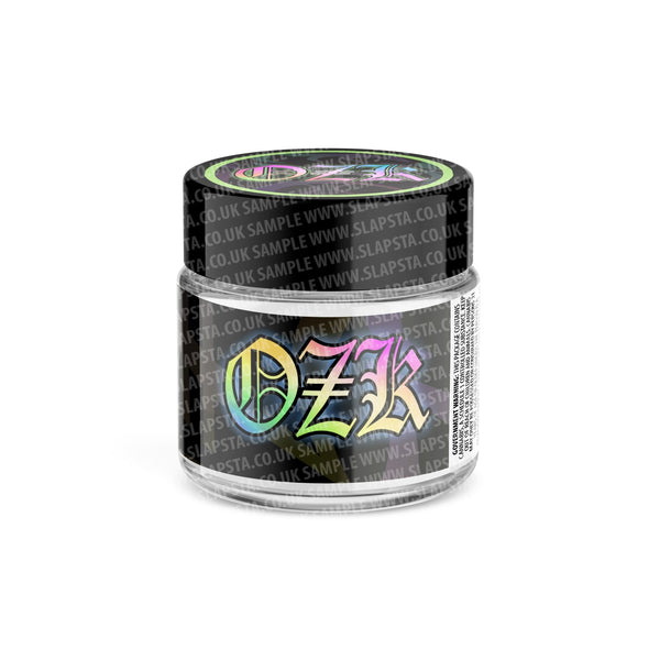 OZK Glass Jars Pre-Labeled - SLAPSTA