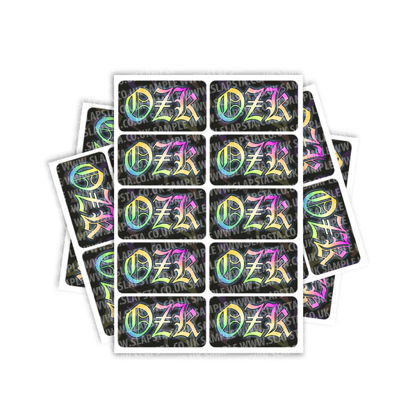 OZK Rectangle / Pre-Roll Labels - SLAPSTA