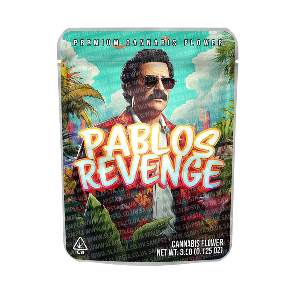 Pablos Revenge Mylar Pouches Pre-Labeled - SLAPSTA