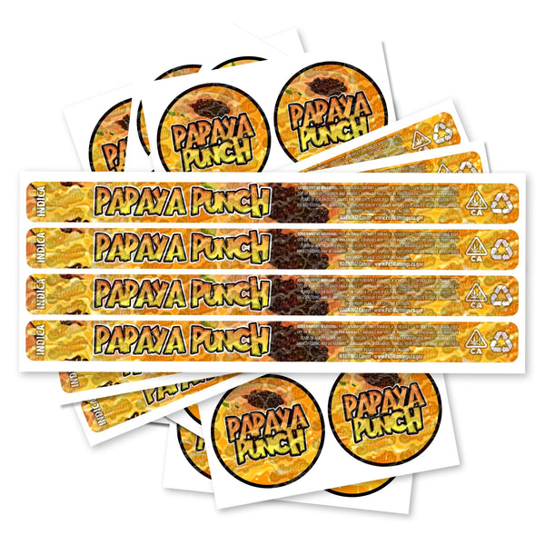 Papaya Punch Pre-Labeled 3.5g Self-Seal Tins - SLAPSTA
