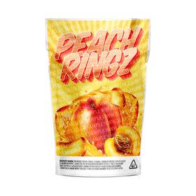 Pochettes Mylar Peach Ringz pré-étiquetées