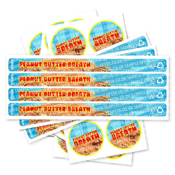 Peanut Butter Breath Pressitin Strain Labels - SLAPSTA