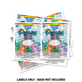 Étiquettes pour sacs Pegasus Mylar UNIQUEMENT