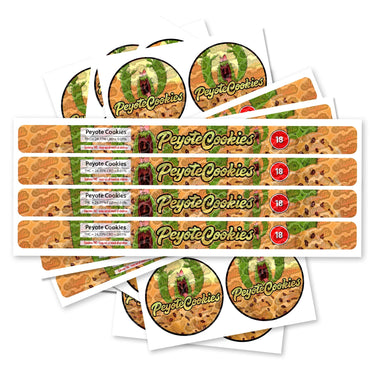 Peyote Cookies Pre - Labeled 3.5g Self - Seal Tins - 60pcs