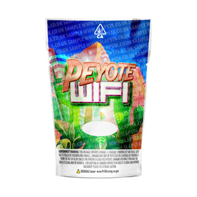 Peyote WIFI Mylar Pouches Pre-Labeled