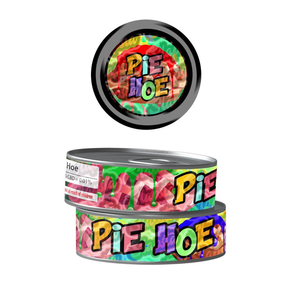 Pie Hoe Pre-Labeled 3.5g Self-Seal Tins - SLAPSTA