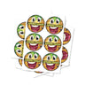 Pineapple Express Circular Stickers - 2.5cm