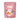 Pink Biscotti Mylar Pouches Pre - Labeled - 3.5g (1/8oz)
