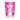 Pink Champagne Mylar Pouches Pre - Labeled - 3.5g (1/8oz)