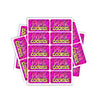 Pink Cookies Rectangle / Pre-Roll Labels - Pre-Roll (10.16cm x 6.7cm) / 10