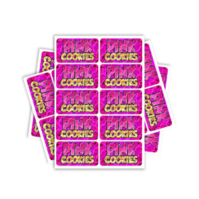 SLAPSTA -Garlic Cookies Rectangle / Pre-Roll Labels