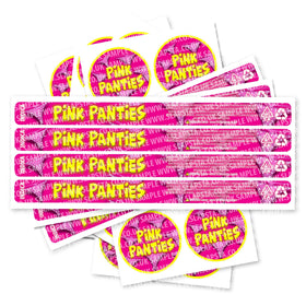 Étiquettes de souches de Pink Panties Pressitin