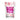 Pink Rozay Mylar Pouches Pre - Labeled - 3.5g (1/8oz)