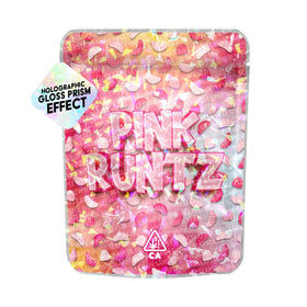 Pochettes Mylar Pink Runtz SFX pré-étiquetées 