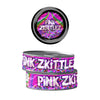 Boîtes auto-adhésives pré-étiquetées Pink Zkittlez de 3,5 g