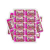 Pink Zkittlez Rectangle / Pre-Roll Labels - SLAPSTA