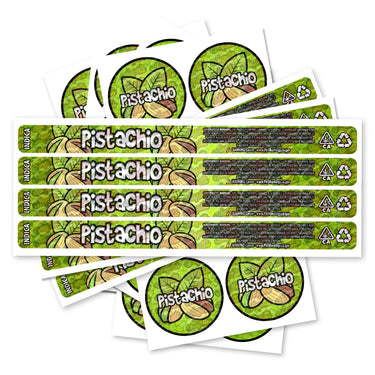 Pistachio Pre - Labeled 3.5g Self - Seal Tins - 60pcs