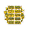 Platinum Lemons Rectangle / Pre-Roll Labels - Pre-Roll (10.16cm x 6.7cm) / 10