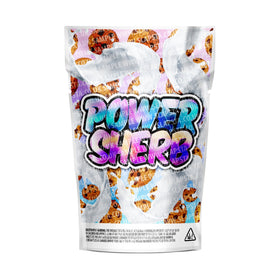 Power Sherb Mylar Pouches Pre-Labeled