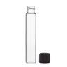 Pre-Roll Glass Tubes – CR Black Cap - 10pcs