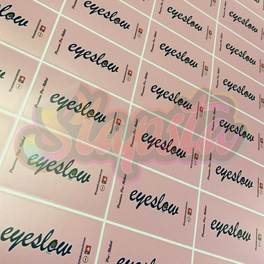 Pre-Roll Sticker Print - 50pcs / Gloss
