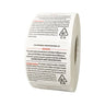 Prop 64 Compliant Labels - 100pcs