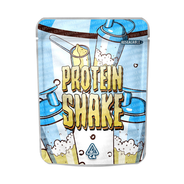 Protein Shake Mylar Pouches Pre-Labeled - SLAPSTA