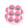 Puddingz Circular Stickers - 2.5cm / 25pcs