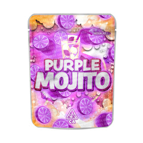 Sachets Mylar Purple Mojito pré-étiquetés