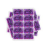 Purple Urckle Rectangle / Pre-Roll Labels - Pre-Roll (10.16cm x 6.7cm) / 10