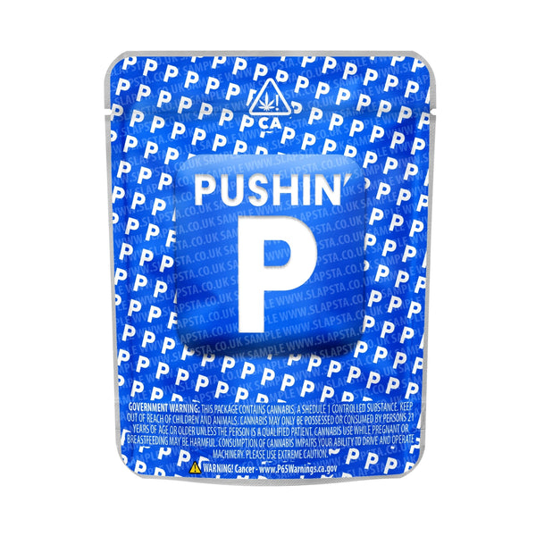 Pushin P Mylar Pouches Pre-Labeled - SLAPSTA