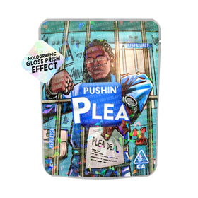 Pushin' Plea SFX Mylar Pouches Pre-Labeled