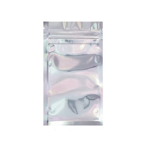 Quarter Ounce (7g) Single Seal Mylar Bags Silver / Clear - SLAPSTA