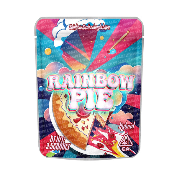 Rainbow Pie Mylar Pouches Pre-Labeled - SLAPSTA