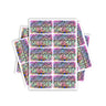 Rainbow Sherbet Rectangle / Pre-Roll Labels - Pre-Roll (10.16cm x 6.7cm) / 10