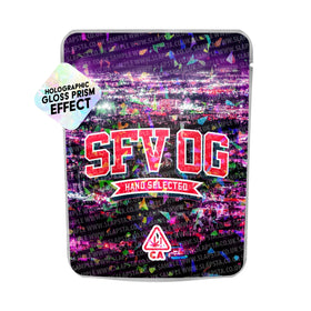 Pochettes Mylar SFV OG SFX pré-étiquetées 