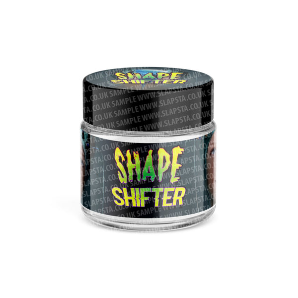Shape Shifter Glass Jars Pre-Labeled - SLAPSTA