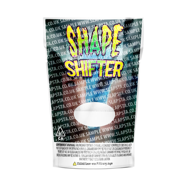 Shape Shifter Mylar Pouches Pre-Labeled - SLAPSTA