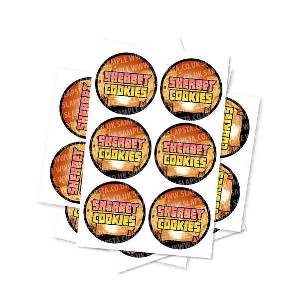 Sherbet Cookies Circular Stickers - SLAPSTA