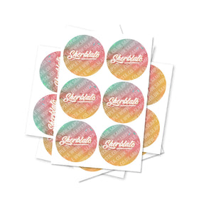 Sherblato Circular Stickers