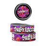 Shiskaberry Pre - Labeled 3.5g Self - Seal Tins - 60pcs