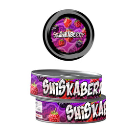 Shiskaberry Pre-Labeled 3.5g Self-Seal Tins