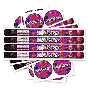 Shiskaberry Pre - Labeled 3.5g Self - Seal Tins - 60pcs
