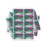Skull Cap Rectangle / Pre - Roll Labels - Pre - Roll (10.16cm x 6.7cm)