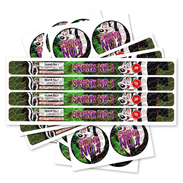 Skunk No.1 Pre - Labeled 3.5g Self - Seal Tins - 60pcs