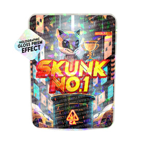 Skunk No1 SFX Mylar Pouches Pre-Labeled