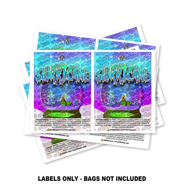 Slurricaine Mylar Bag Labels ONLY - SLAPSTA
