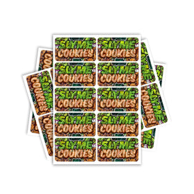 Étiquettes rectangulaires/pré-enroulées Slyme Cookies