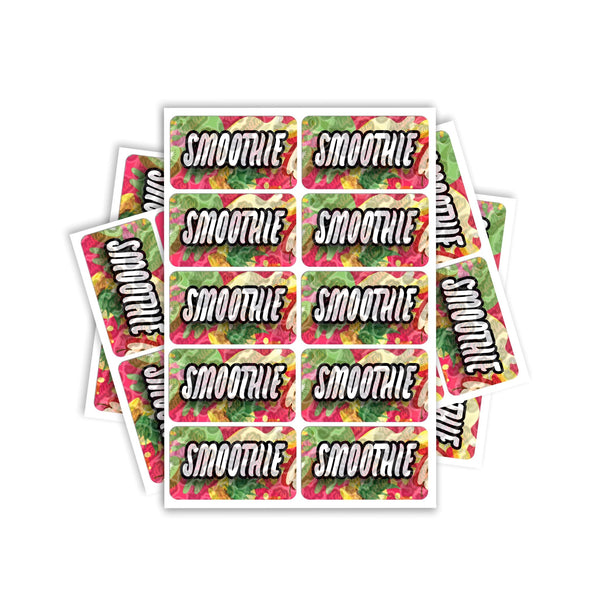 Smoothie Rectangle / Pre-Roll Labels - SLAPSTA