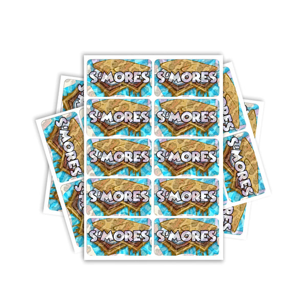 Smores Rectangle / Pre-Roll Labels - SLAPSTA